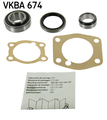 SKF VKBA 674 Kit cuscinetto ruota-Kit cuscinetto ruota-Ricambi Euro